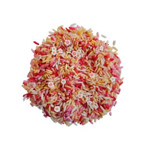 Grennn Speelrijst (500 g) Pink Flower Mix