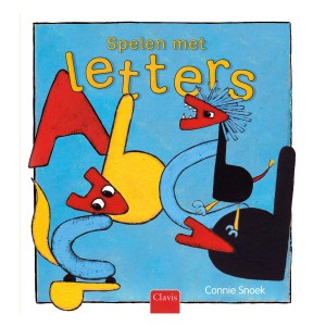 Clavis Kartonboek Spelen met letters