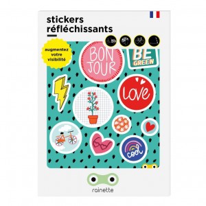 Rainette Reflecterende Stickers - Be Green