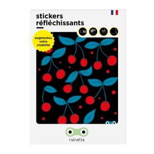 Rainette Reflecterende Stickers - Kersen
