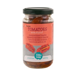 Terrasana Zongedroogde Tomaten in extra vierge olijfolie bio (180 g)
