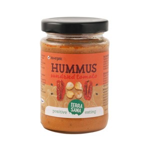 Terrasana Hummus Spread met zongedroogde tomaten bio (190 g)