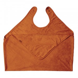 Timboo Cuddle Towel Ouder/Kind Inca Rust 