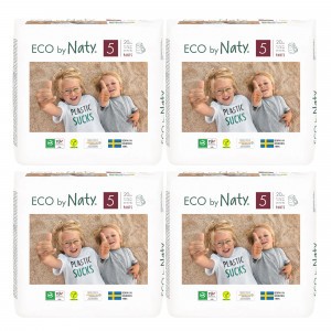 Naty Eco Oefenbroekjes Maat 5 (20 stuks x 4 pakken) Voordeelpakket
