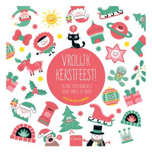 Clavis Raadselboek 'Vrolijk kerstfeest!' Kleine kerstraadsels voor onder de boom