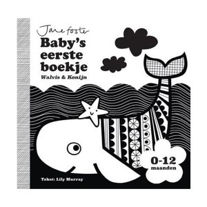 Oogappel Kijkboek Baby's eerste boekje: Walvis & Konijn