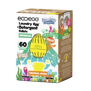 Ecoegg Wasbal 'Spongebob' Tropical Burst (60 wasbeurten) Universal