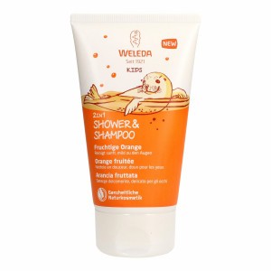 Weleda Kids Shampoo & Body Wash 2-in-1 Blije Sinaasappel