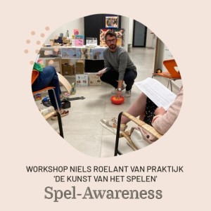 Workshop Spel-Awareness door Niels Roelant van praktijk 'De Kunst van het Spelen' Zondag 09/06/2024: 10u30-12u