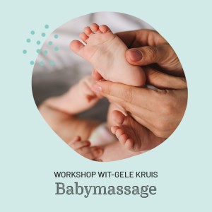 Workshop Wit-Gele Kruis 'Babymassage' Woensdag 19/06/2024: 10u HASSELT
