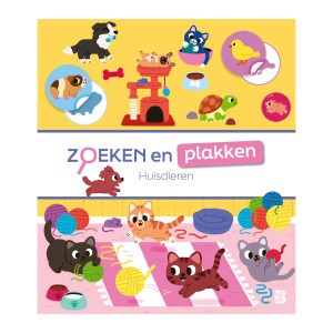 Standaard Uitgeverij Zoeken en plakken: Huisdieren