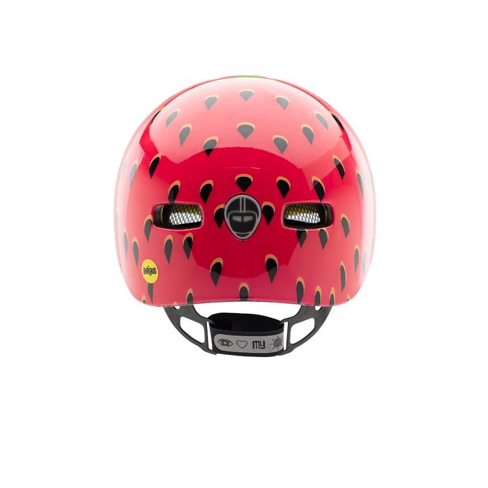 Nutcase Baby Nutty Kinderfahrradhelm Mit MIPS – XXS (48–52 Cm), Pink/rot, Magnetverschluss